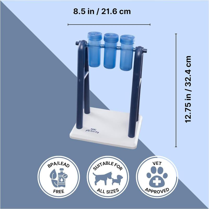 Scientist Turn around Strategy Game, Intermediate Dog Puzzle Toy, Level 2 Activity, Treat Puzzle for All Breeds